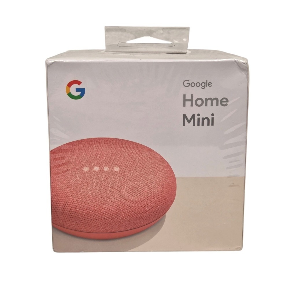 Google Home Mini 1st Gen Smart Speaker Coral GA00217 NIB NEW SEALED